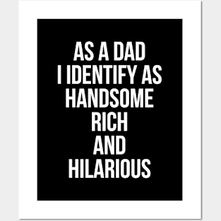 Funny Fathers Day Design Posters and Art